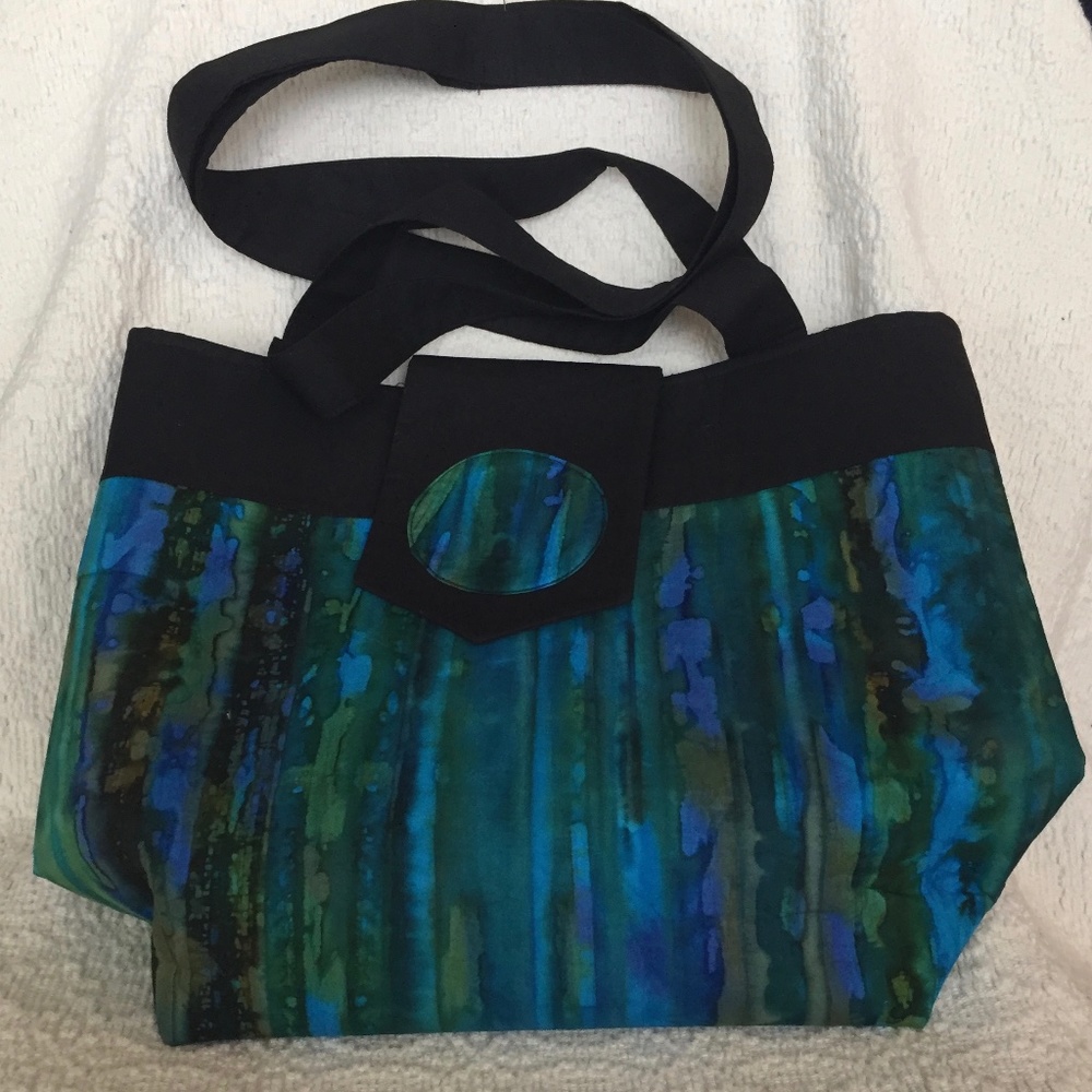 Batik shouder bag perfect for crafts